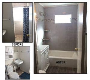 Bathroom remodel