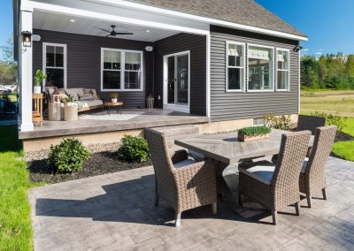 Exterior Patio with Porch